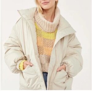 Free People Duvet Bomber Jacket